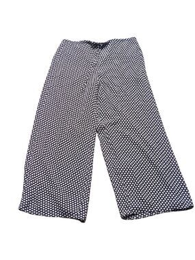 Theory Sapphire Multi Geo Block Pants With Drawstring Size Medium